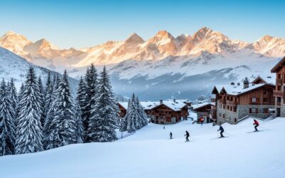 Rejoindre Meribel : la station de ski et ses activités en train, bus ou voiture particulière